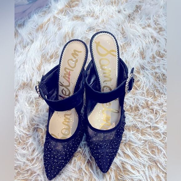 Sam Edelman Shoes Halo Fabric Pointed Sz 9 - Picture 2 of 9